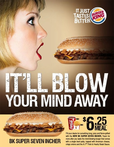 Hot Beef Injection: Burger King Ad Sure Sucks, But Does It Swallow?